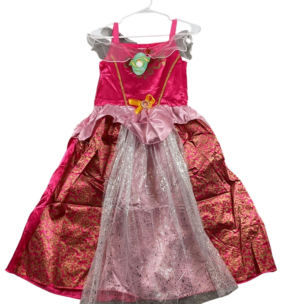 Disney Princess Aurora Sleeping‎ Beauty Costume Dress Up Size 12 US L/XL NEW